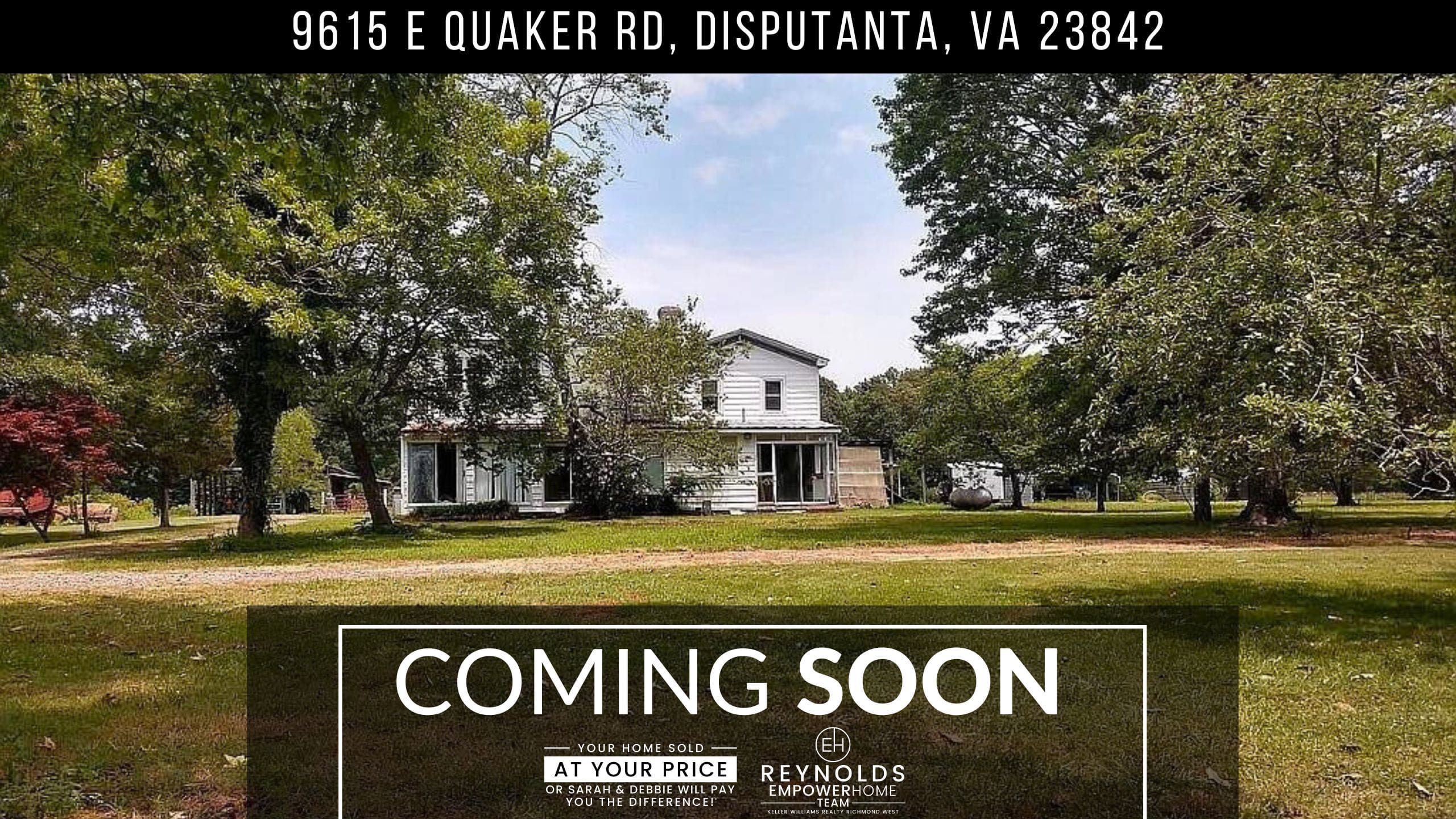 9615 E Quaker Rd, Disputanta, VA 23842