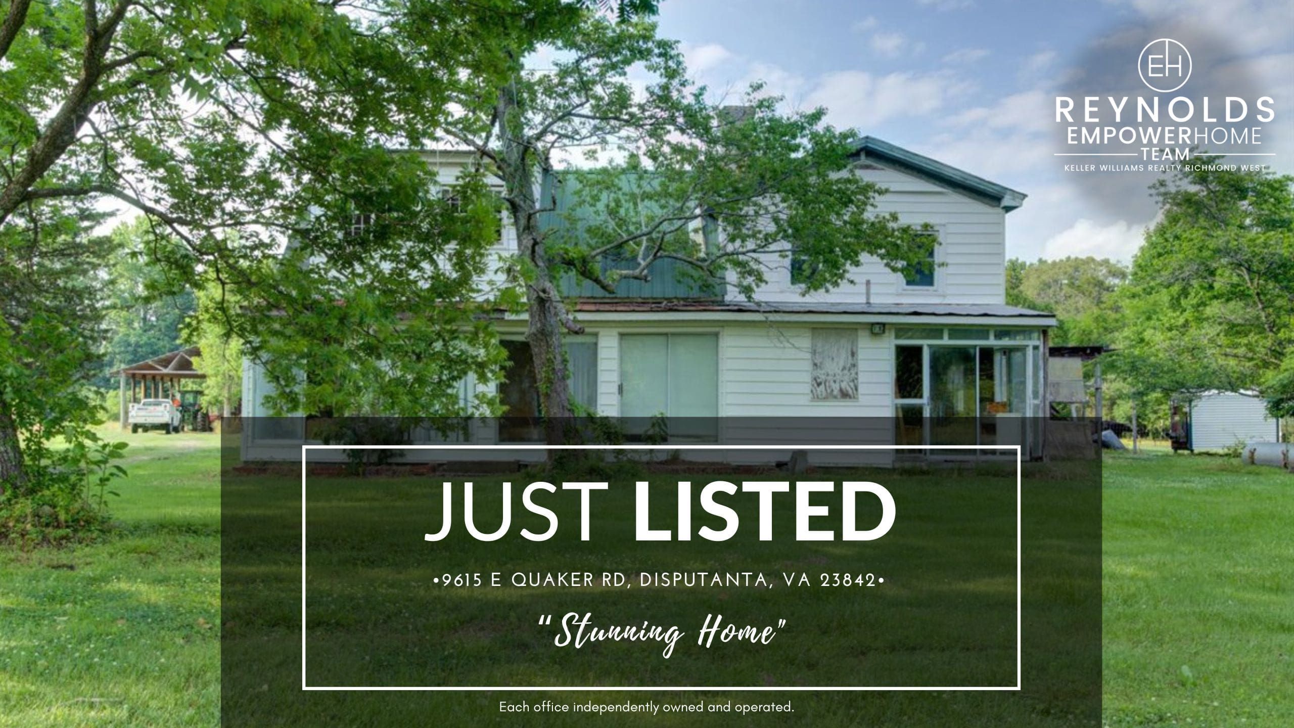 9615 E Quaker Rd, Disputanta, VA 23842