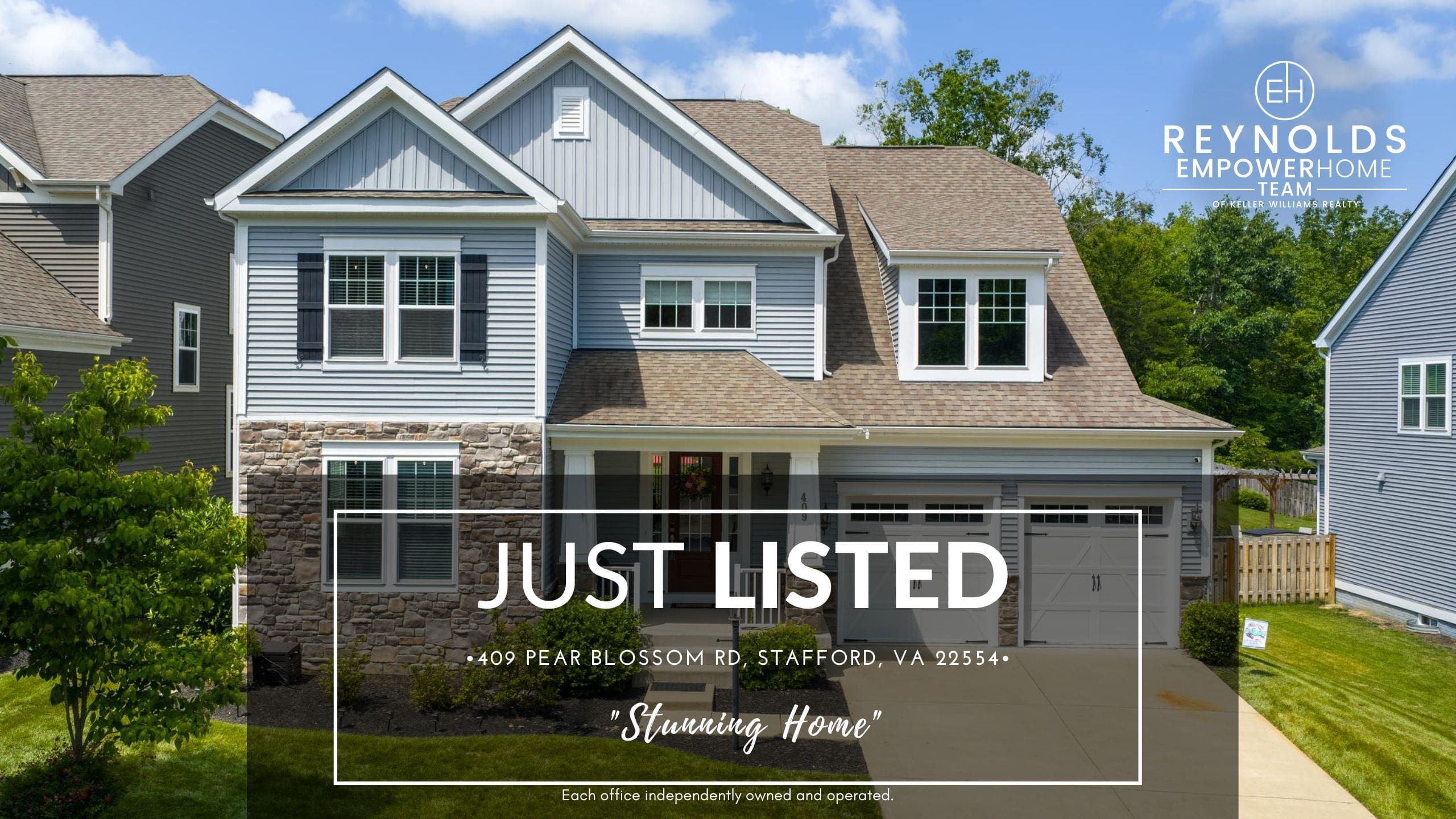 409 Pear Blossom Rd, Stafford, VA 22554