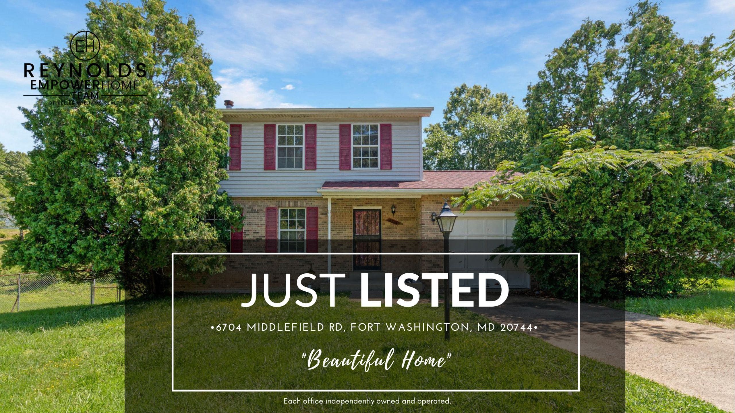 6704 Middlefield Rd, Fort Washington, MD 20744