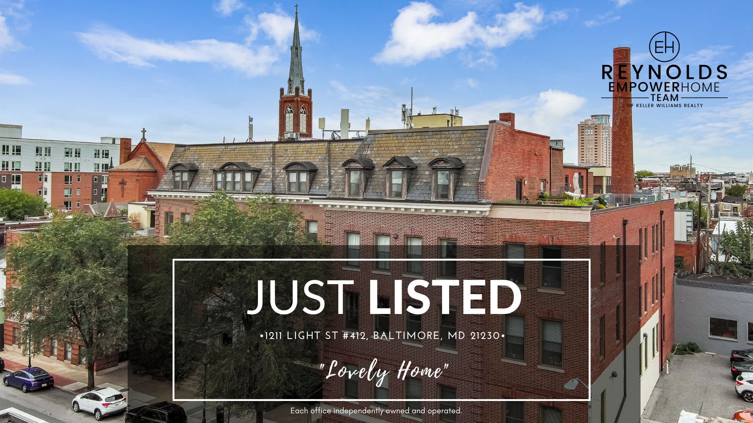 1211 Light St #412, Baltimore, MD 21230