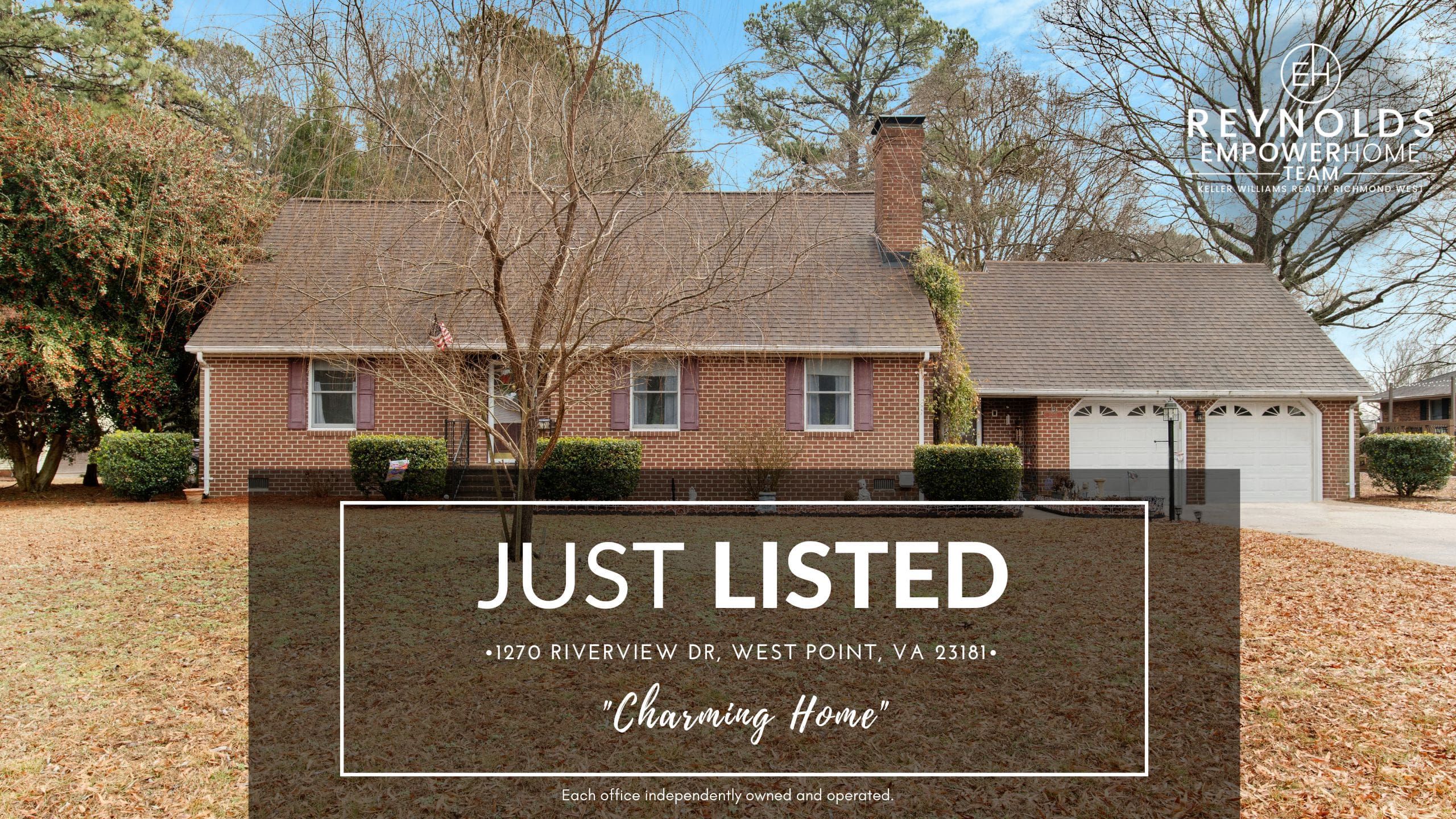 1270 Riverview Dr, West Point, VA 23181