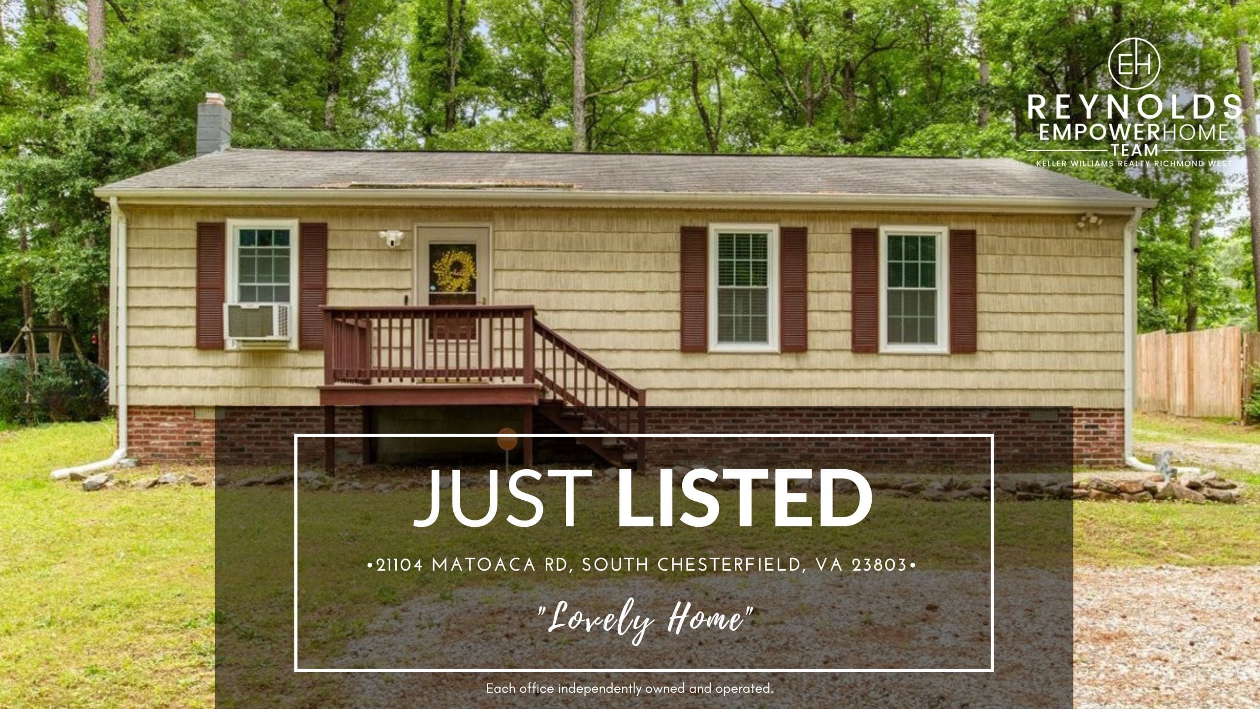 21104 Matoaca Rd, South Chesterfield, VA 23803