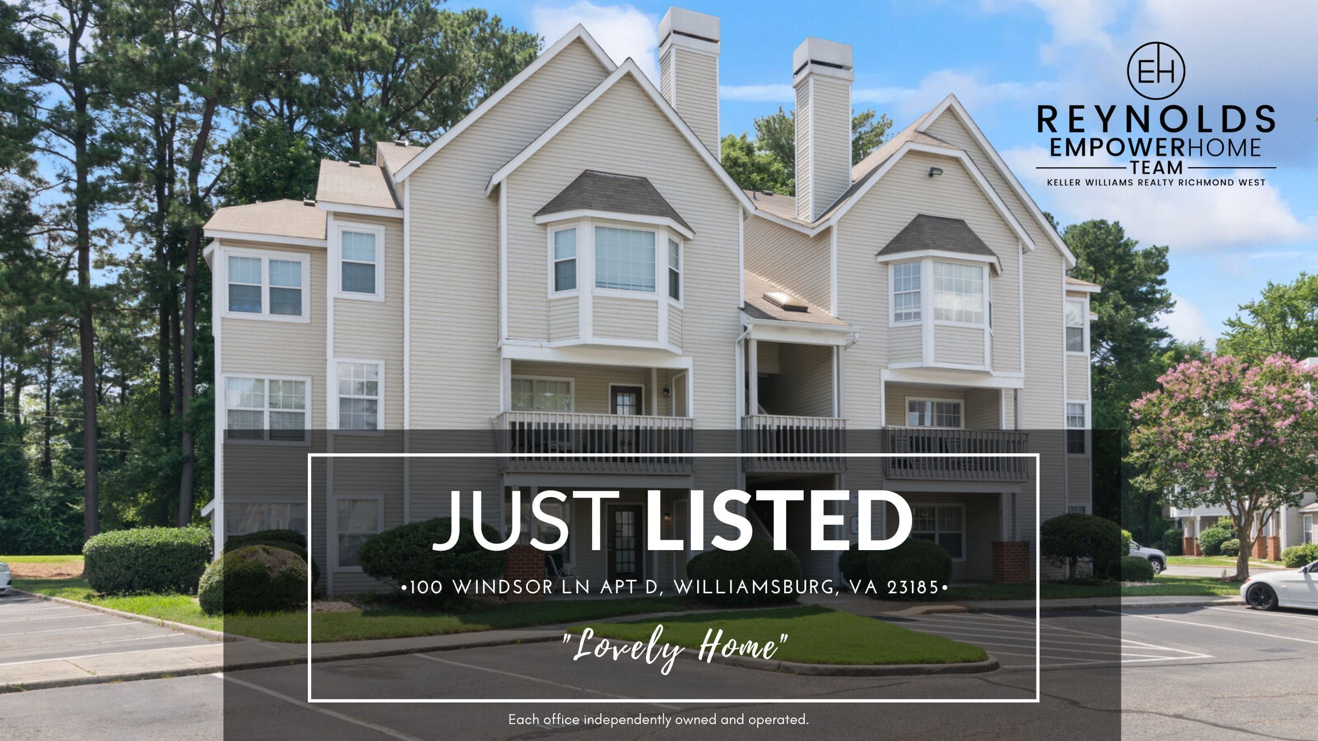 100 Windsor Ln APT D, Williamsburg, VA 23185