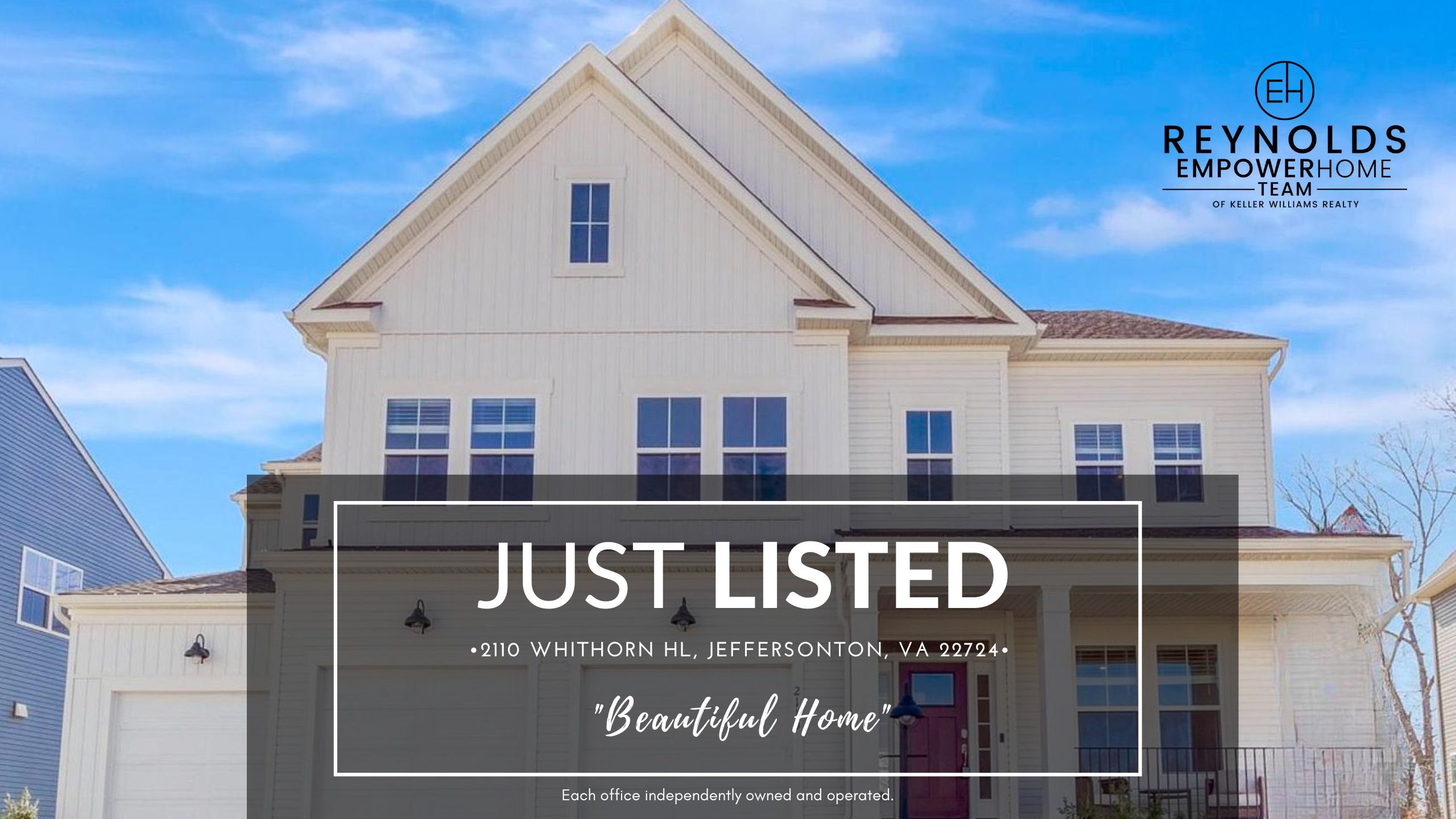 2110 Whithorn Hl, Jeffersonton, VA 22724