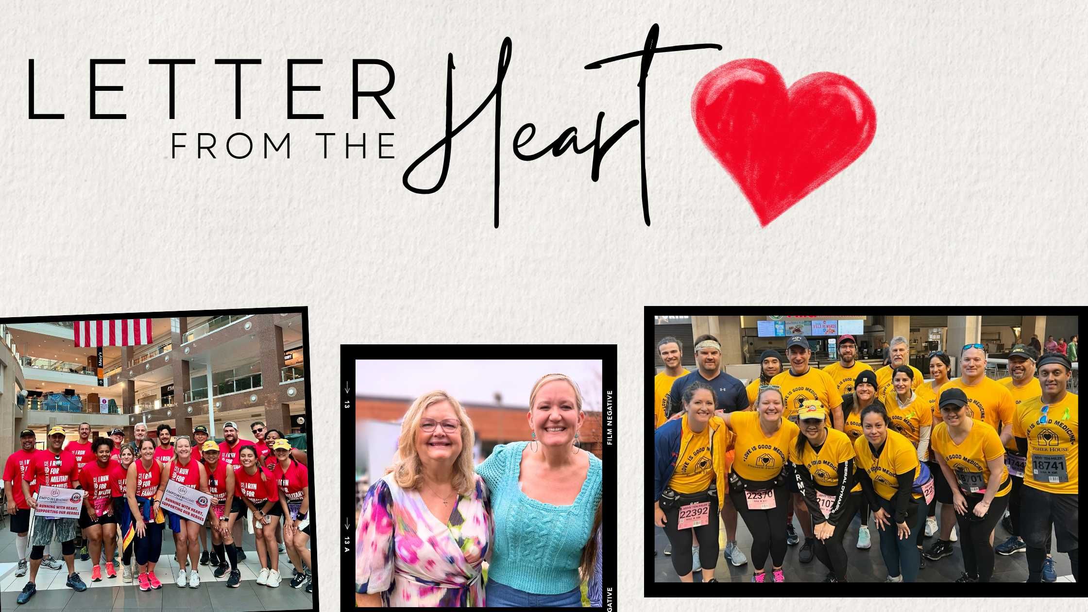Letter From The Heart From Debbie & Sarah in DC Metro – October 2025
