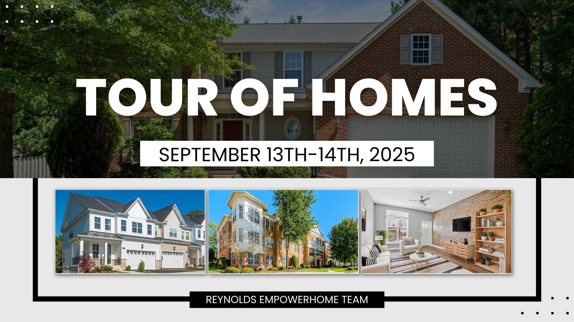 Northern Virginia, Maryland and Washington DC Tour of Homes In-Person September 13-14