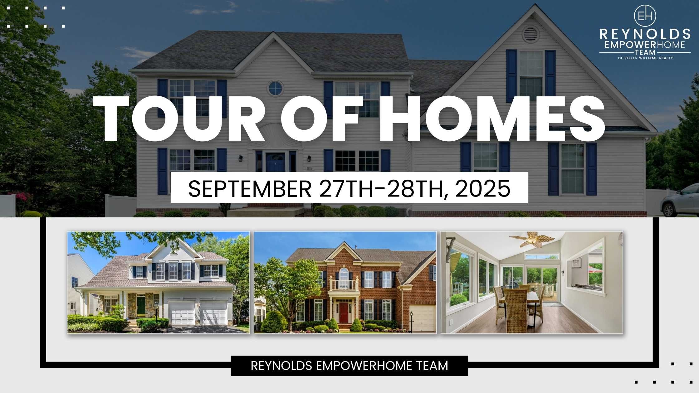 Northern Virginia, Maryland and Washington DC Tour of Homes In-Person September 27-28