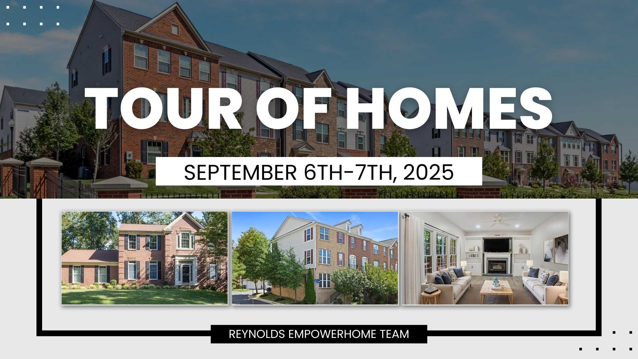 Northern Virginia, Maryland and Washington DC Tour of Homes In-Person September 6-7