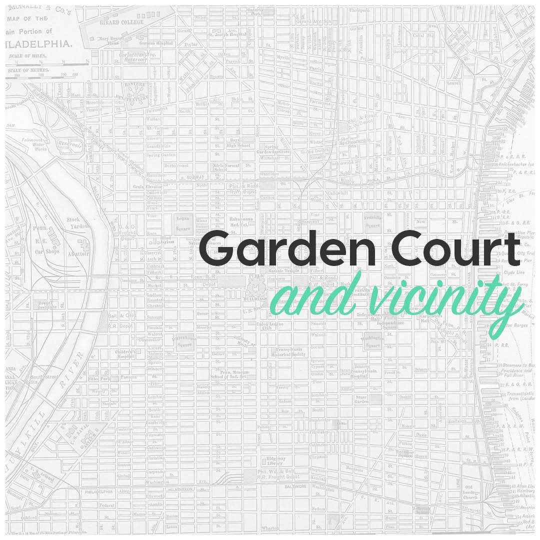 Garden Court and vicinity