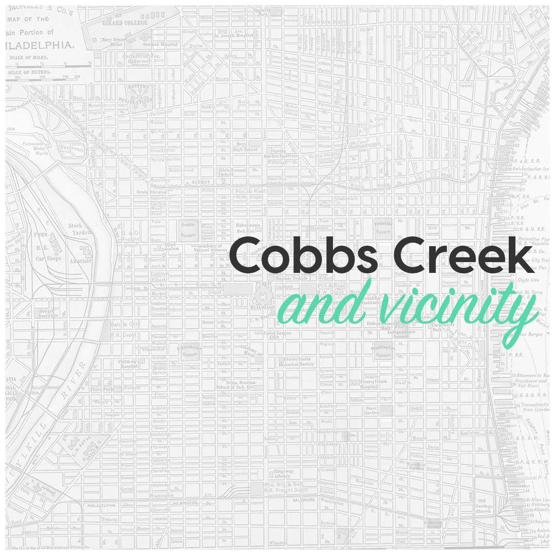 Cobbs Creek and vicinity