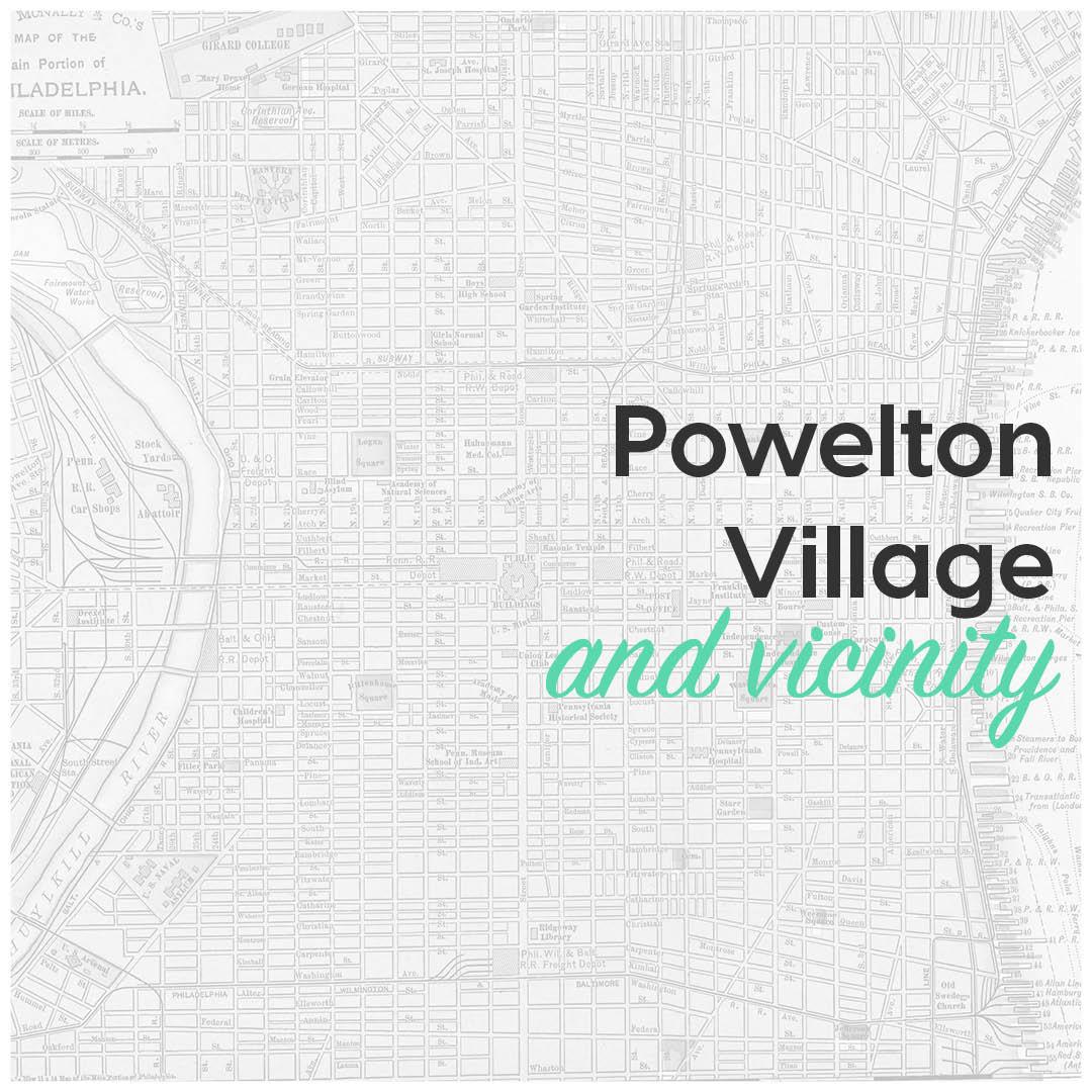 Powelton Village and vicinity