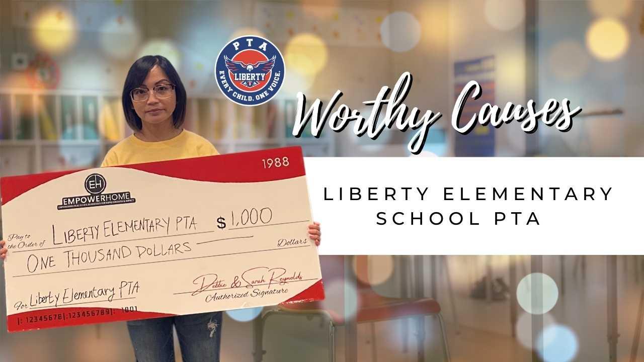 We are Proud Sponsors of Liberty Elementary School's PTA Again in