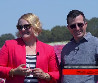 Graham and Kelly Levine | Carlsbad Real Estate Agents on TV Show “The Neighborhood” | Flower Fields