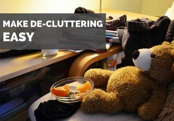 Make De-cluttering Easy