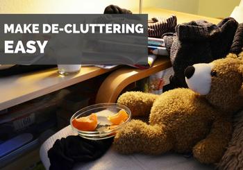 Make De-cluttering Easy