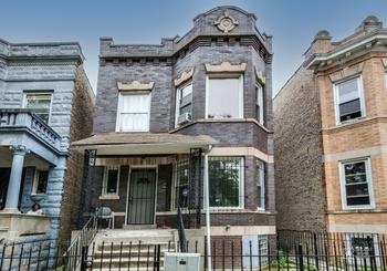 Awesome brick two-flat with 9% CAP rate & BRAND NEW remodeled 2nd floor