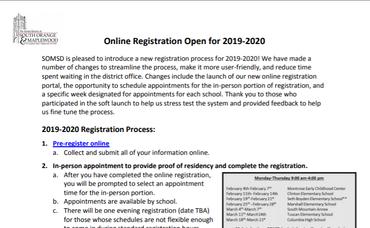 South Orange/Maplewood School District Online Registration