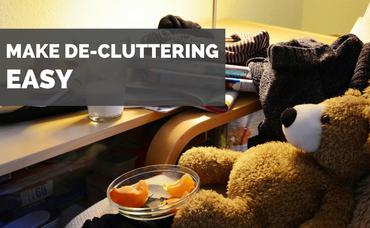 Make De-cluttering Easy