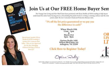 Home Buying Seminar March 19th & 21st