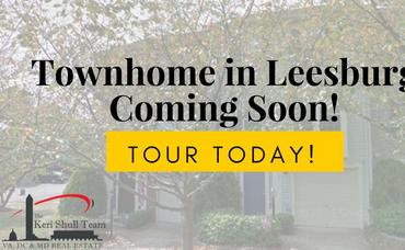 Coming Soon: Leesburg Townhome!