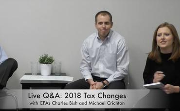 Live Q&A: 2018 Tax Changes for Real Estate