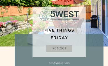 Five Things Friday