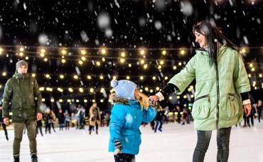 Discover Winter Fun at Westpost: Arlington’s Premier Ice Skating Destination!