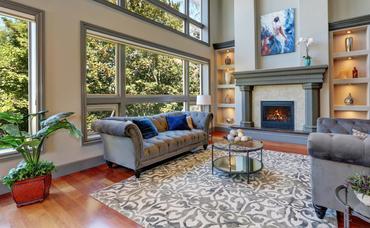 Highlight Your Fireplace as a Selling Point