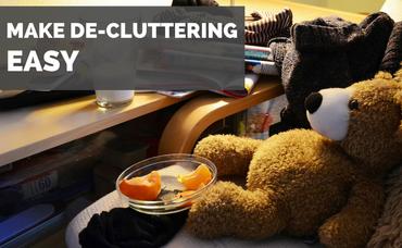 Make De-cluttering Easy