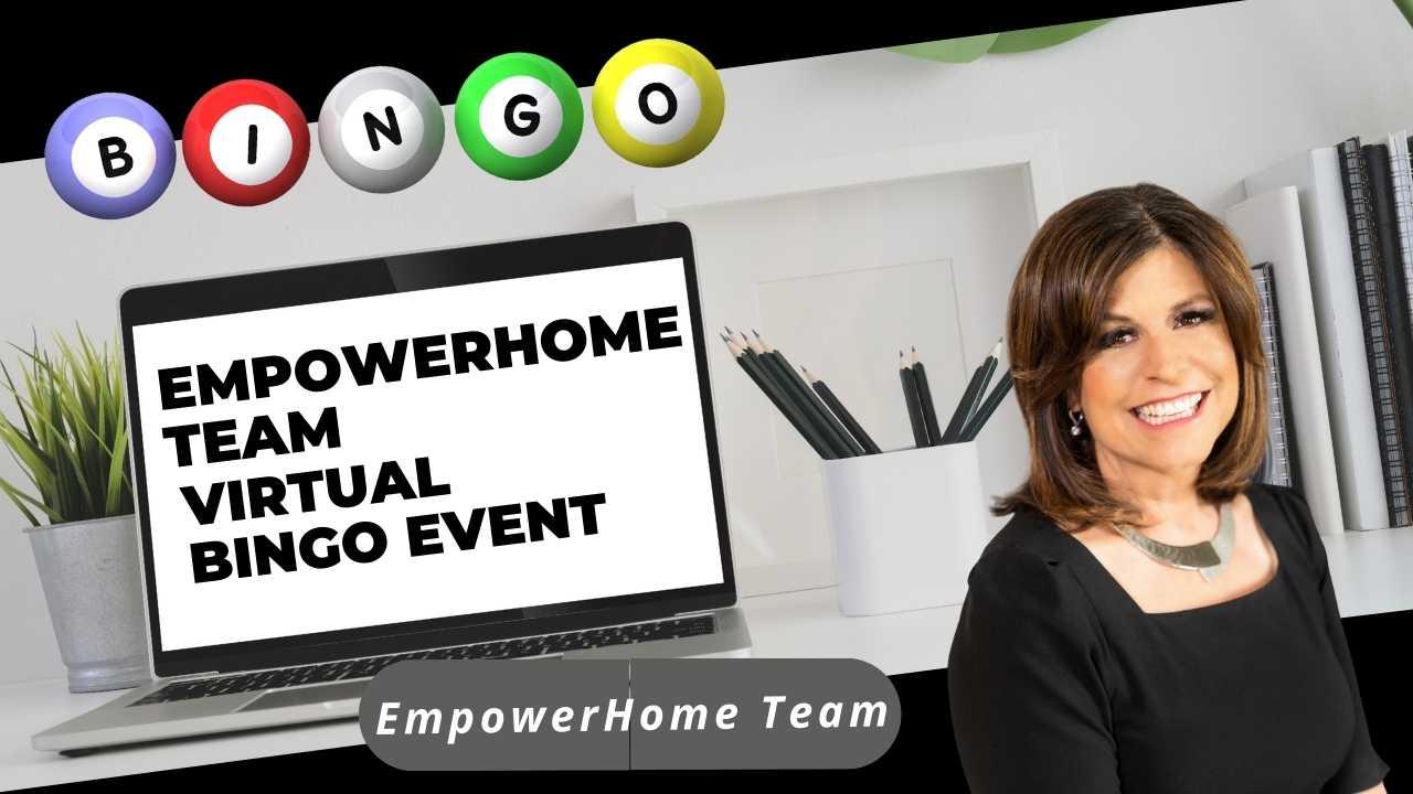 EmpowerHome Team Virtual Bingo Event!