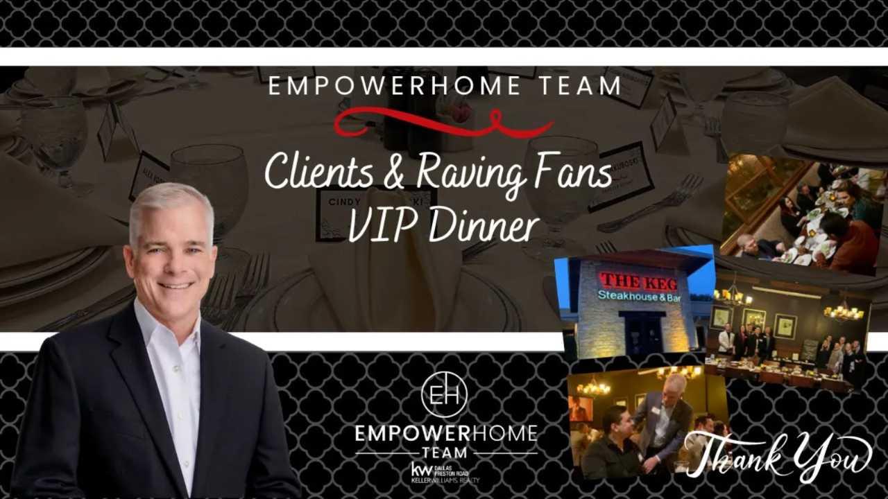 Exclusive VIP Dinner For Our Amazing Clients & Raving Fans! - Dallas