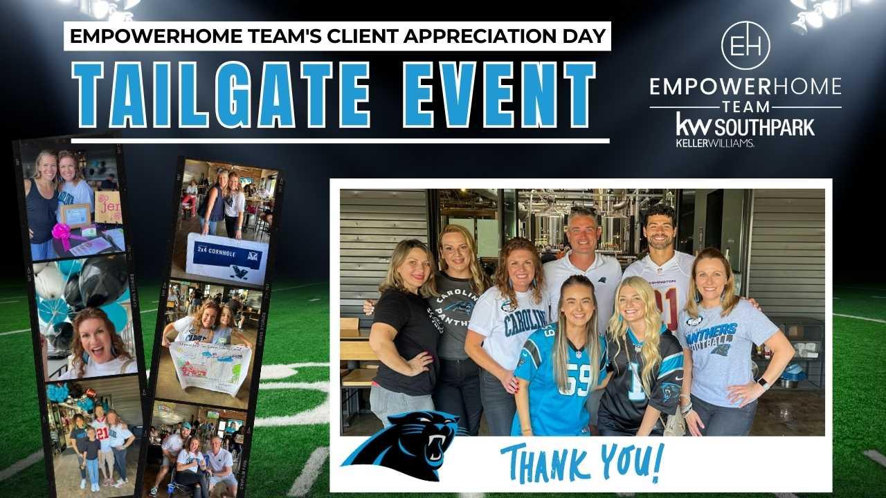 EmpowerHome Team Charlotte Client Appreciation Tailgate Watch Party!