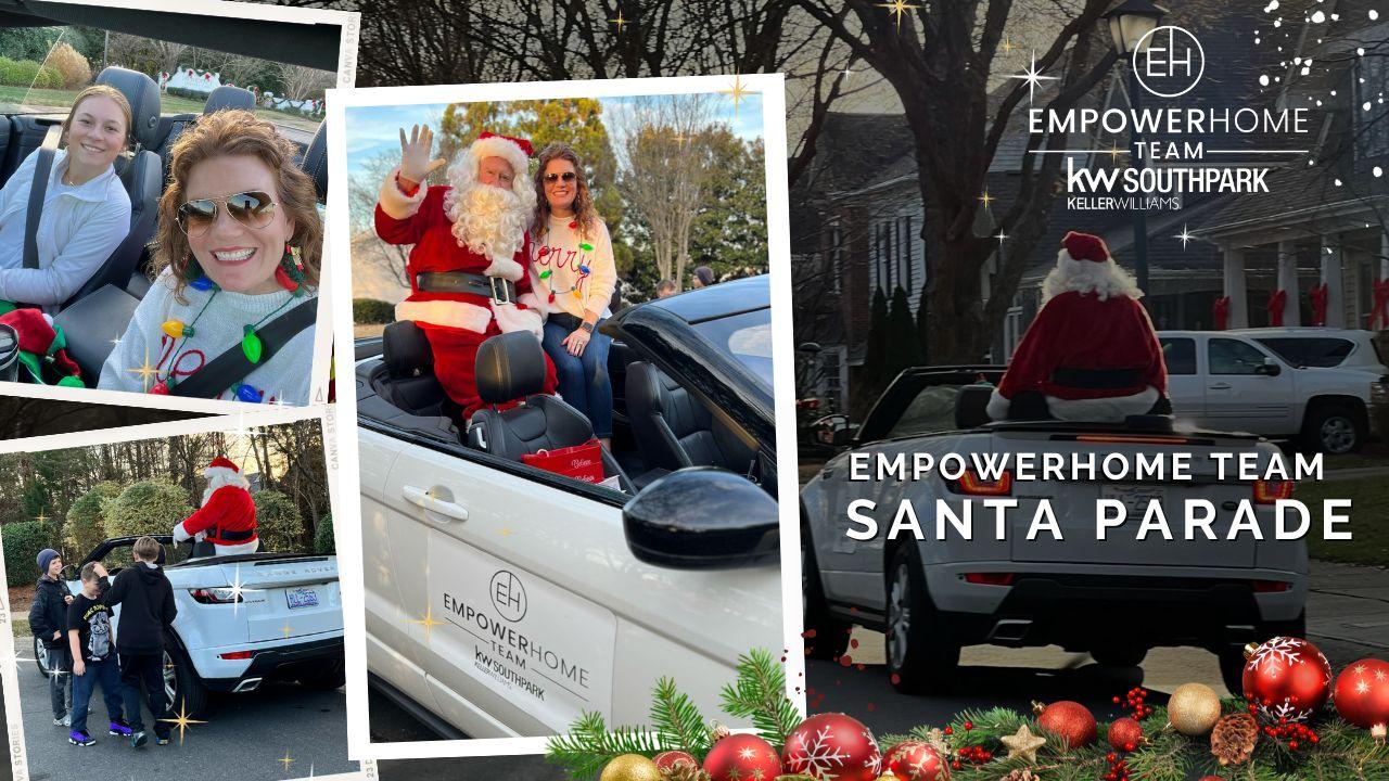 EmpowerHome Team Charlotte's 2023 Neighborhood Santa Parade!