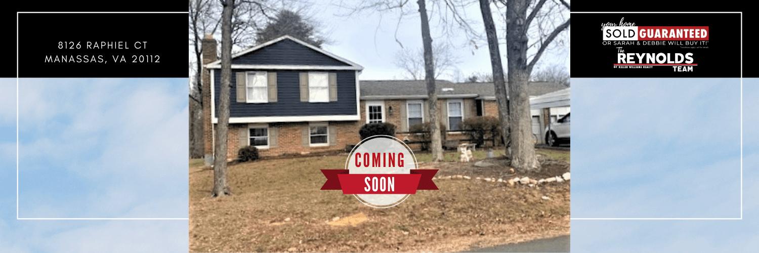 Manassas Split Foyer Style Homes with 2-Car Carport and Garage under $500K or Trade