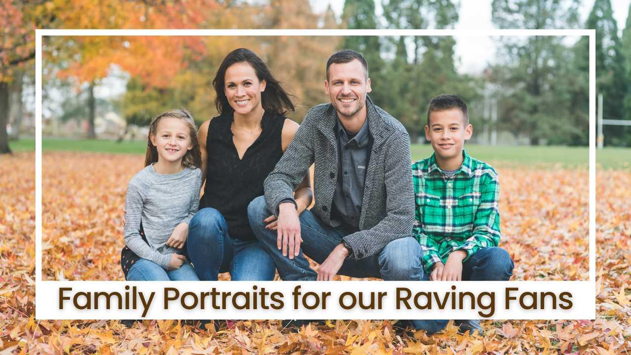 Fall Family Portrait Session for our Raving Fans