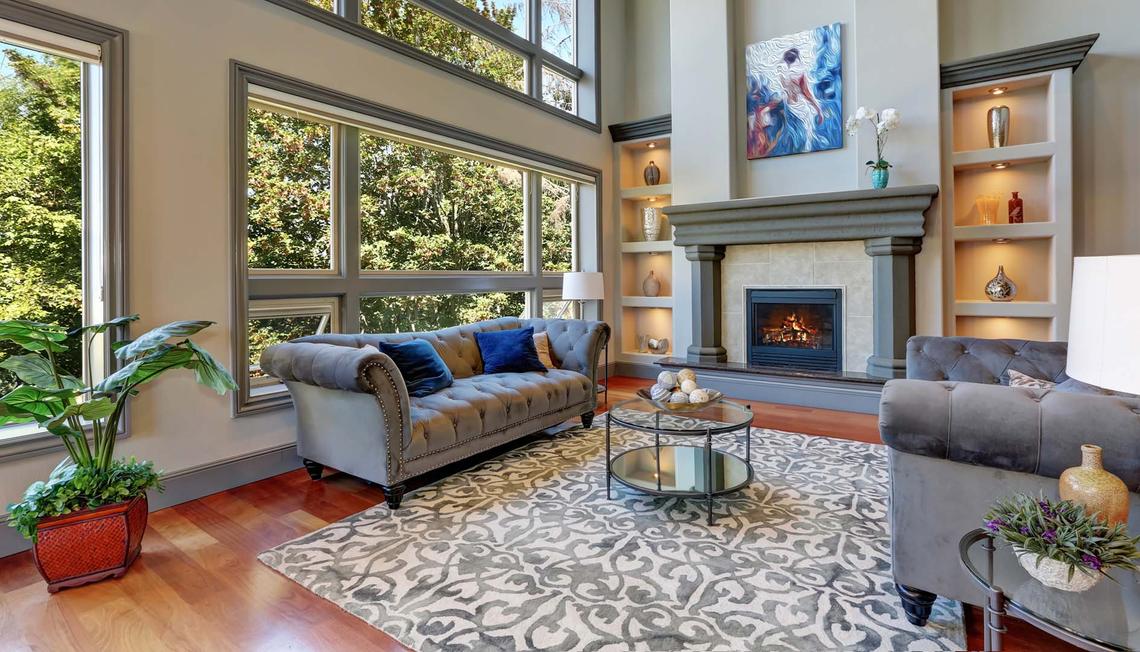 Highlight Your Fireplace as a Selling Point