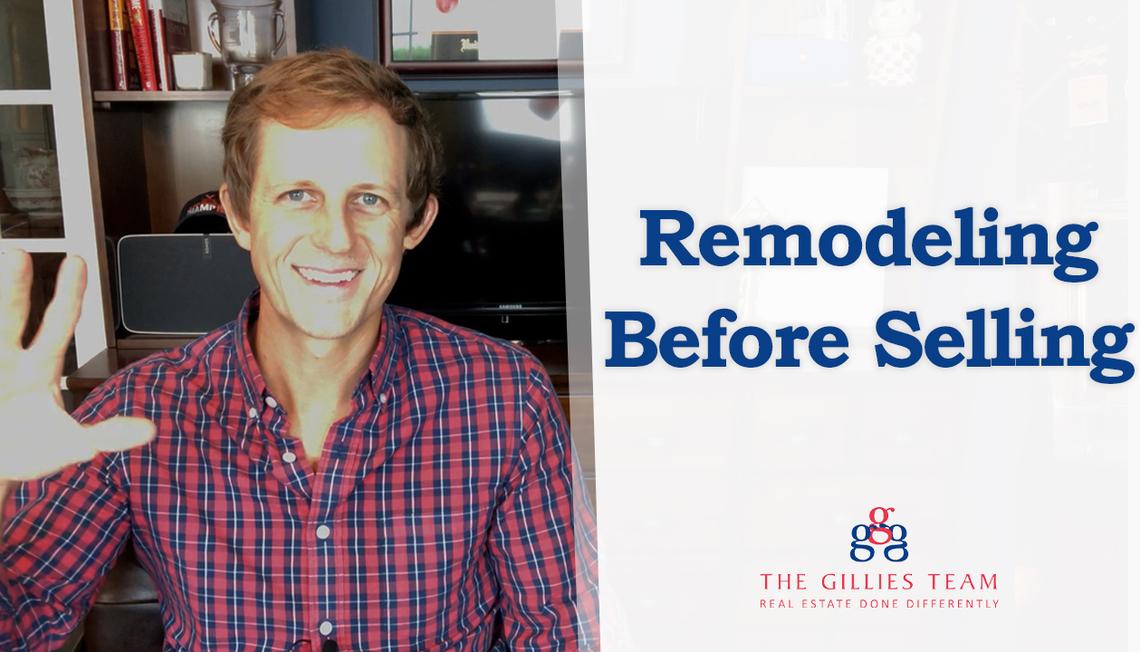 Which Remodeling Projects Should You Tackle Before Selling?