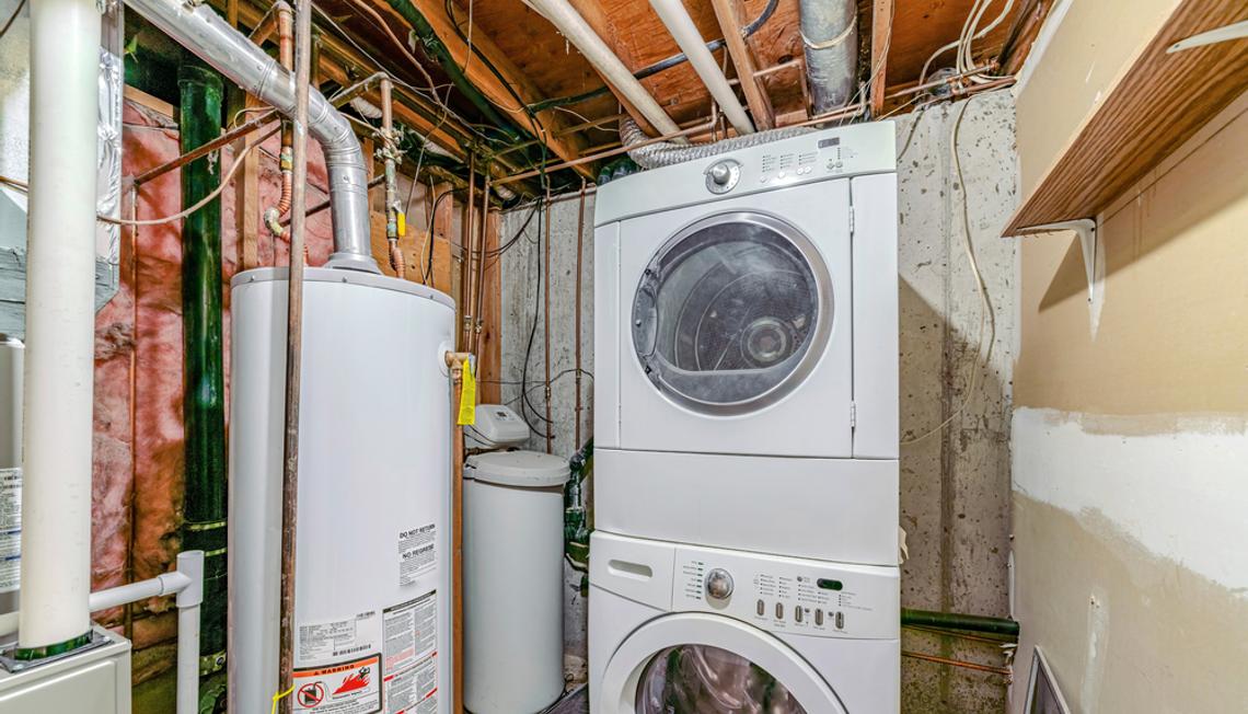 Conquer Your Unfinished Basement Laundry Room