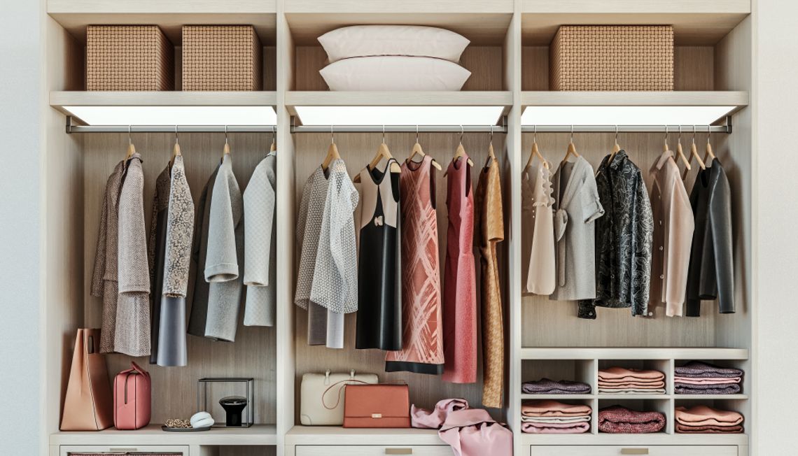 How To Stage a Closet