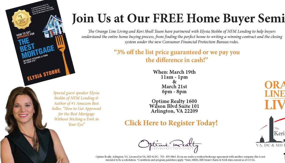 Home Buying Seminar March 19th & 21st