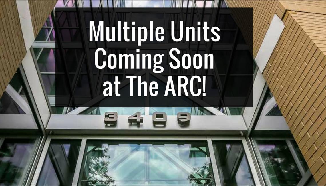 Coming Soon to Arc 3409 Condominium