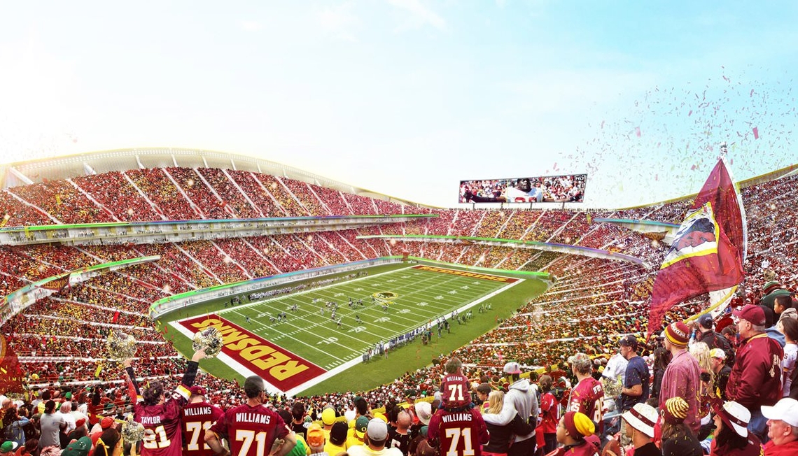 Virginia In Serious Negotiations For Redskins New Stadium