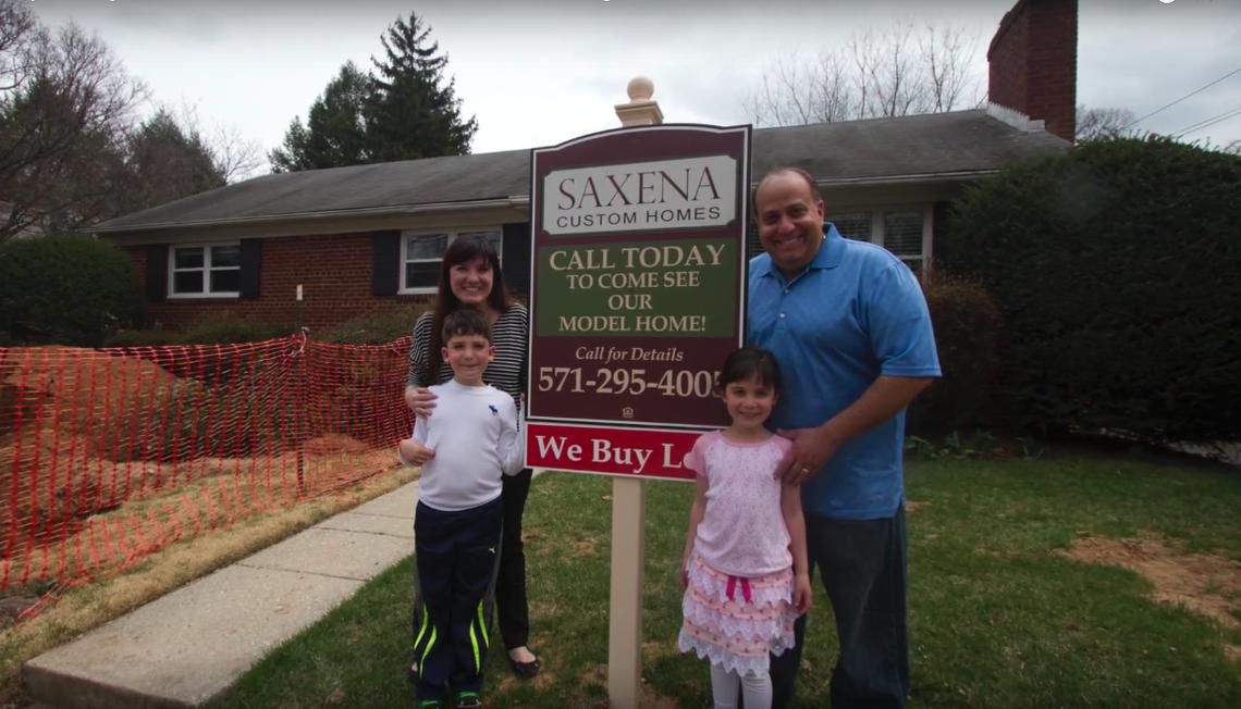 Keri Shull Team Helps Family Tear Down + Build New Construction Home in Arlington VA