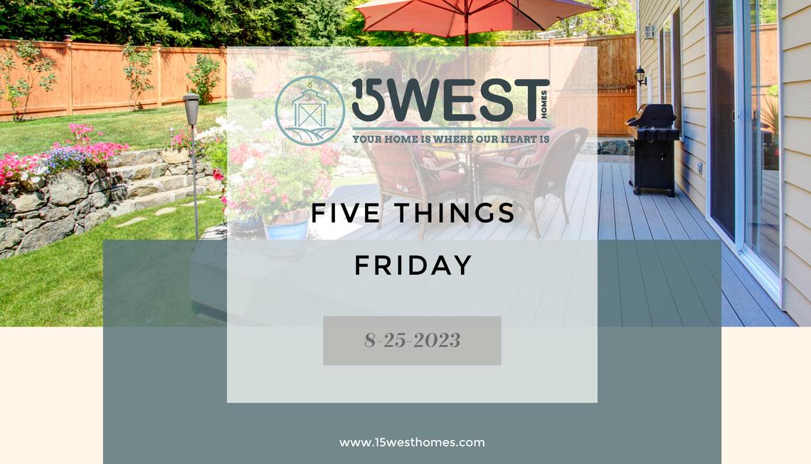 Five Things Friday