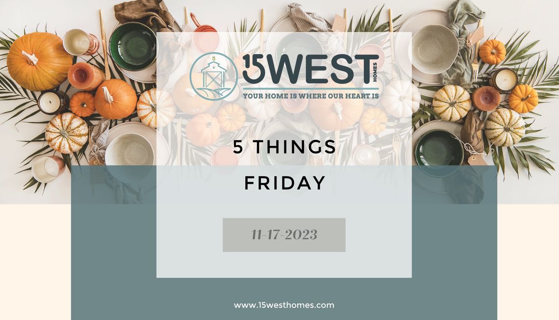 5 Things Friday