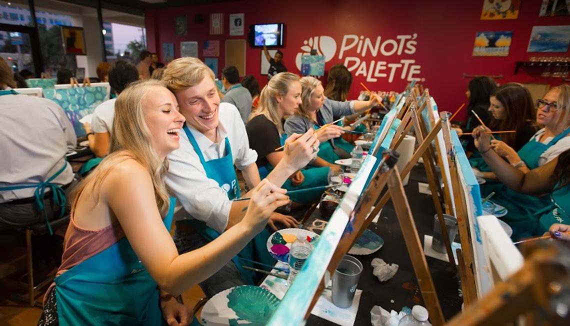 Sip, Paint, Create: Unleashing Your Inner Artist at Pinot’s Palette