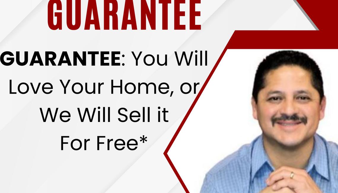 If you don’t love your new home, we’ll resell it for FREE!