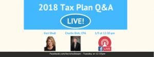 2018 Tax Plan Changes for Real Estate: Questions Answered Live!