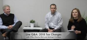 Live Q&A: 2018 Tax Changes for Real Estate